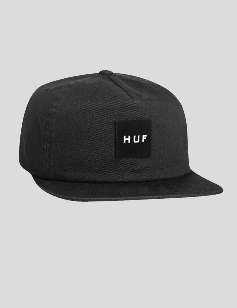 HUF essenziali scatola non strutturata snapback nero